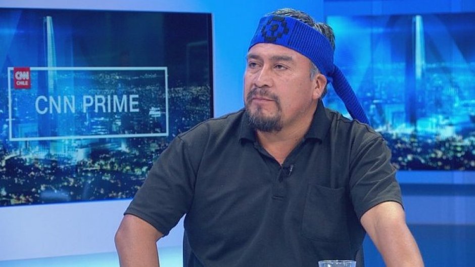 Héctor Llaitúl, imagen de CNN Chile